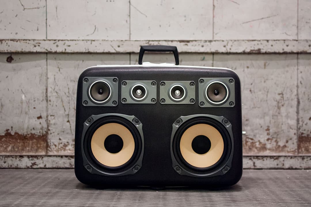 Bounceybox - Portable bluetooth speaker